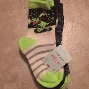 Cat and Jack crew socks, shoe size 5 1/2 -8 1/2